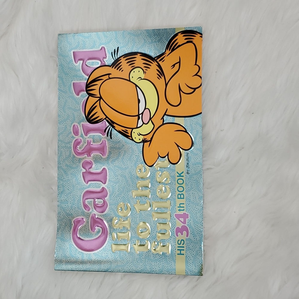 Vintage 1999 Garfield life to the fullest his 34th book